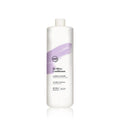 360 Be Silver Conditioner 1L bottle, creamy formula for silver hair, with silver-gray packaging and pump dispenser.