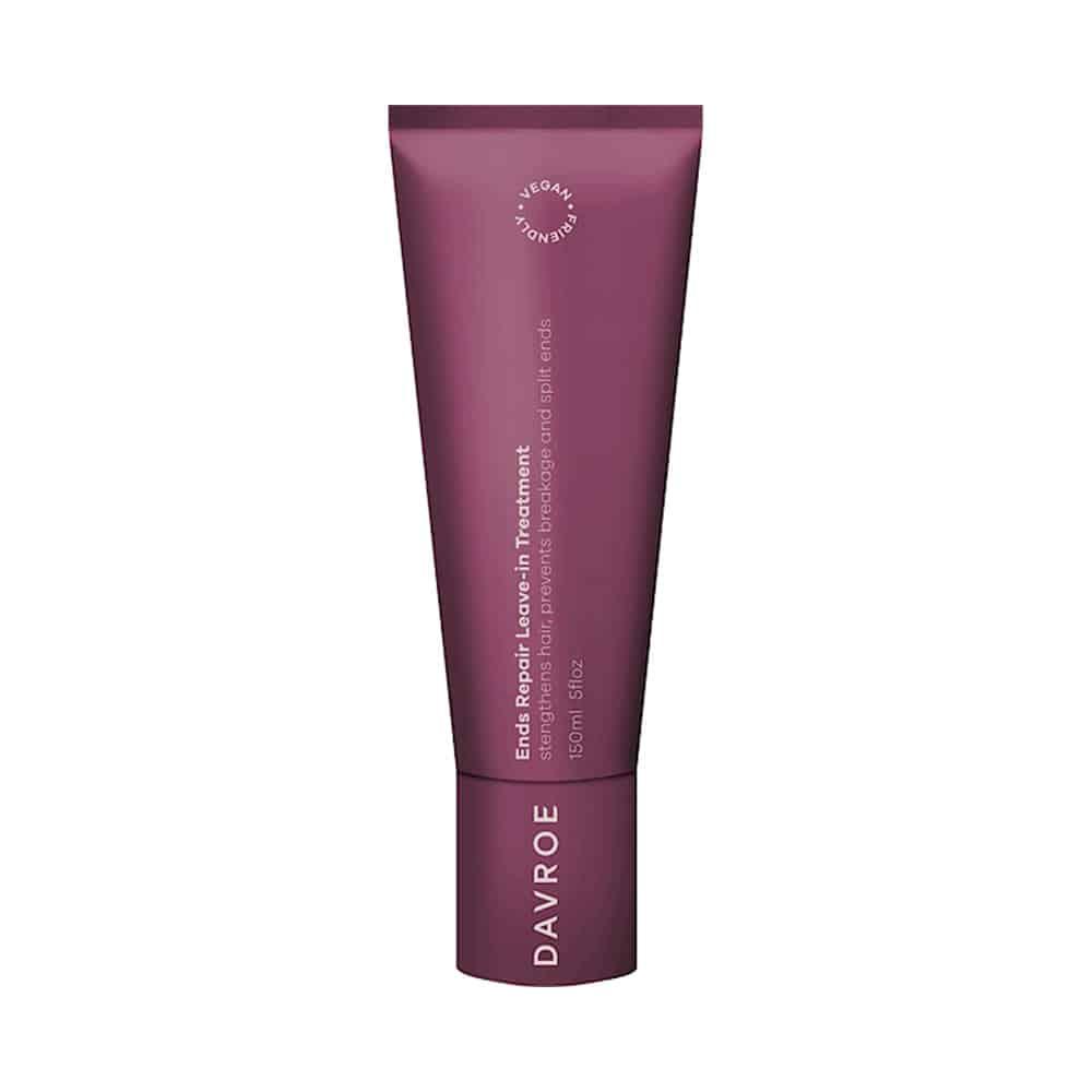 Davroe Ends Repair 150ml bottle, featuring a sleek design for hair damage repair, displayed against a neutral background.