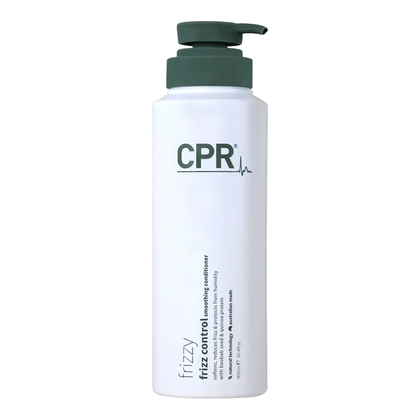CPR Frizzy Smoothing Conditioner by My Store in a 900ml bottle, designed to control frizz and enhance smoothness.