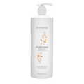Affinage Purifying Shampoo 1L bottle with sleek design, ideal for cleansing and revitalizing hair.