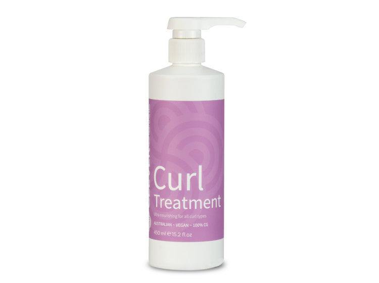 Clever Curl Curl Treatment 1L bottle with a sleek design, ideal for enhancing and defining natural curls.