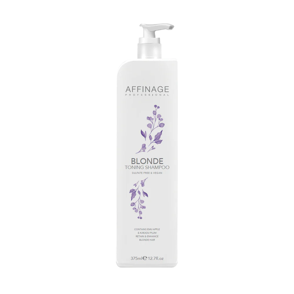 Affinage Cleanse & Care Blonde Toning Shampoo - 375ml