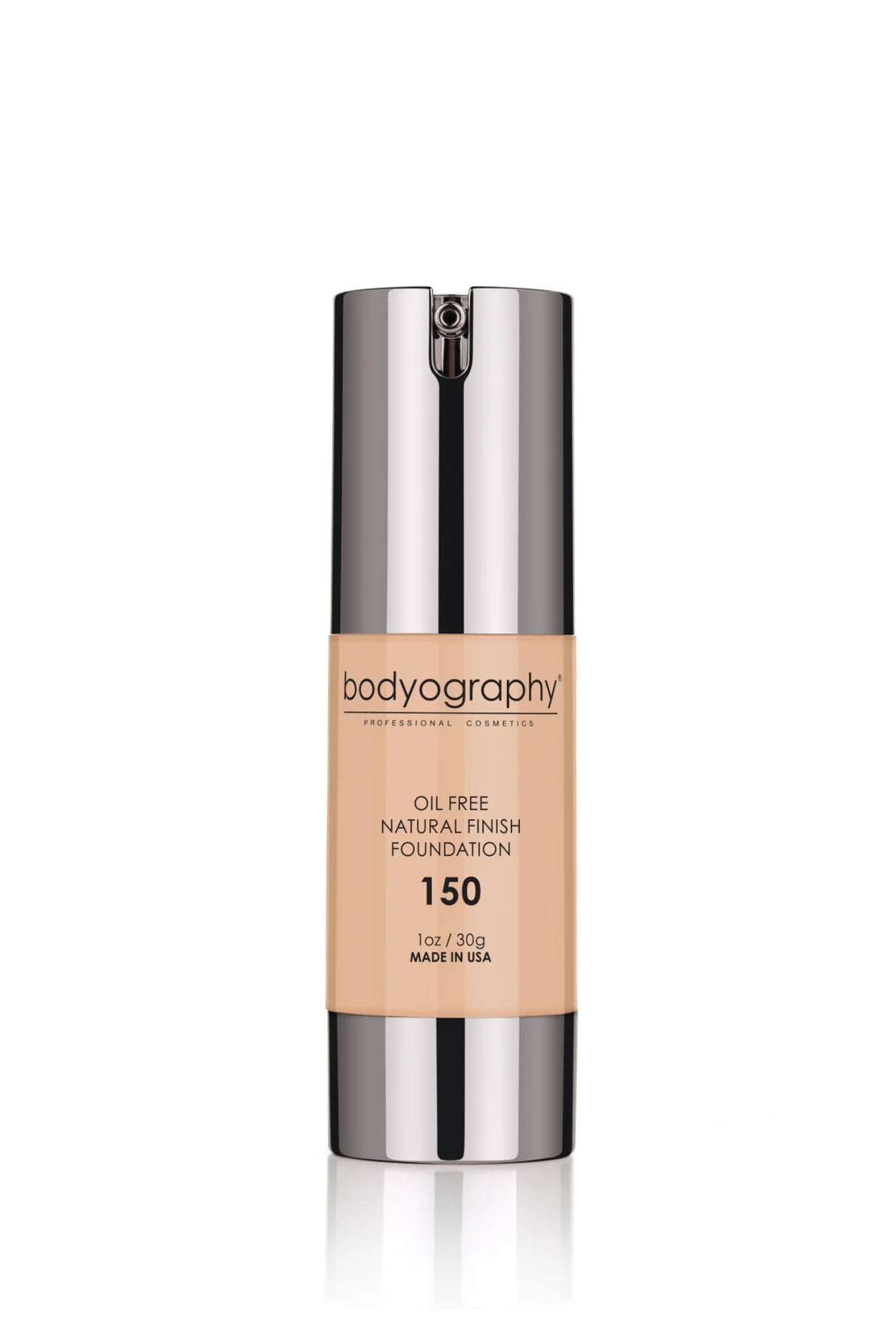 Bodyography Natural Finish Foundation - #150 Light/Medium (Warm Undertone)