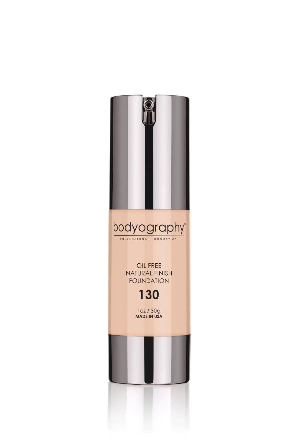 Bodyography Natural Finish Foundation - #130 Light/Medium (Neutral Undertone)