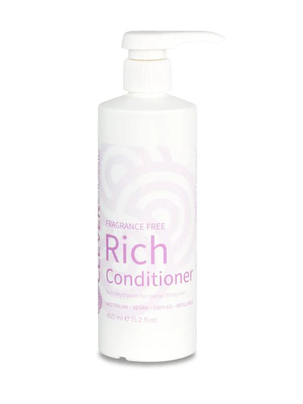 Clever Curl Rich Conditioner Fragrance Free - 450ml