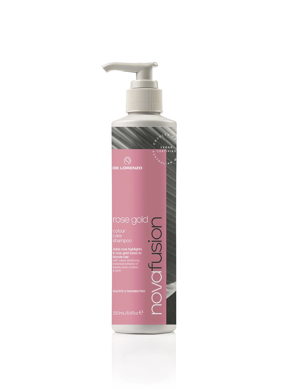 De Lorenzo - Novafusion - Rose Gold Shampoo 250ml
