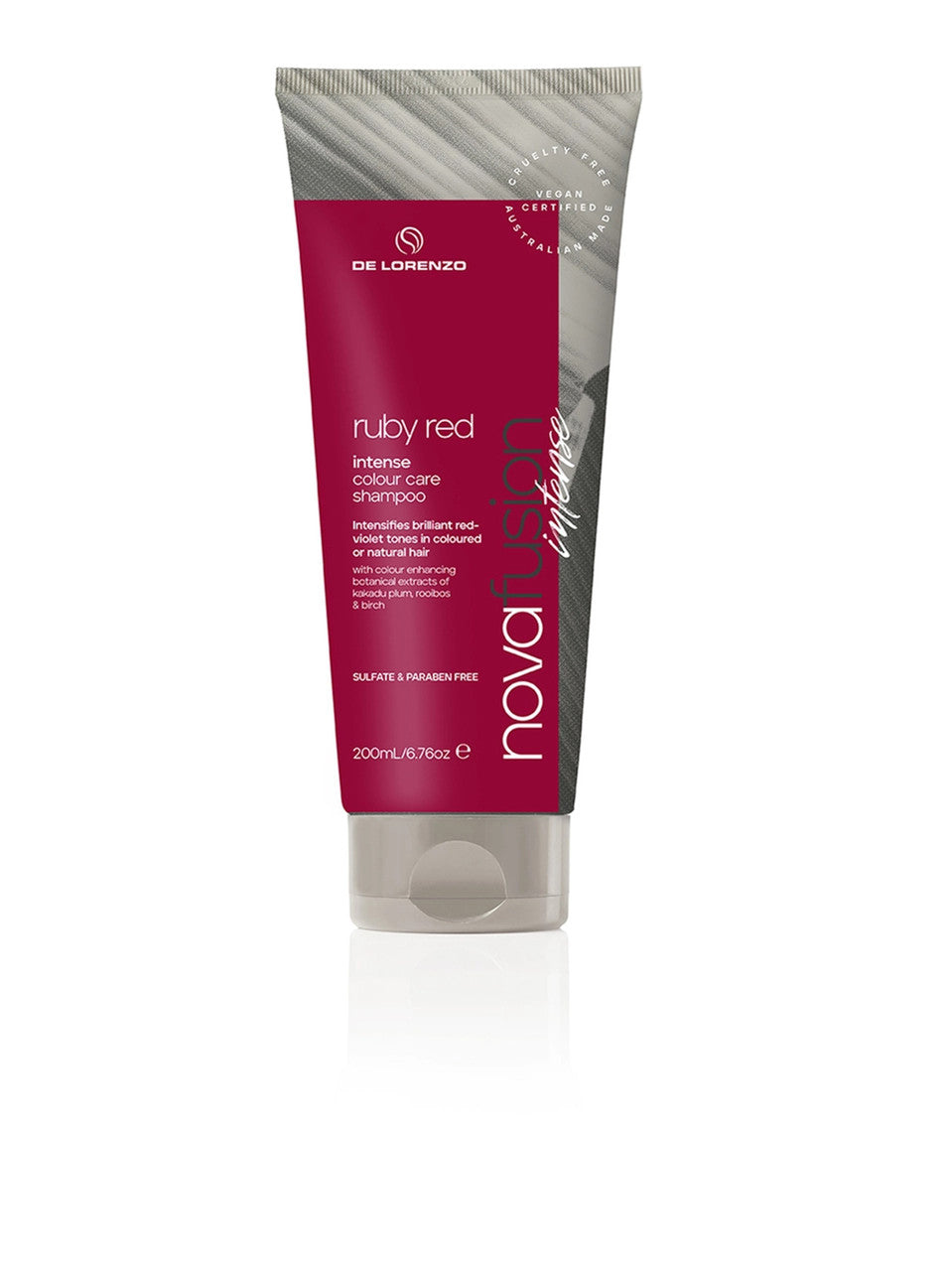 De Lorenzo - Novafusion -  Intense Ruby Red Shampoo 200ml