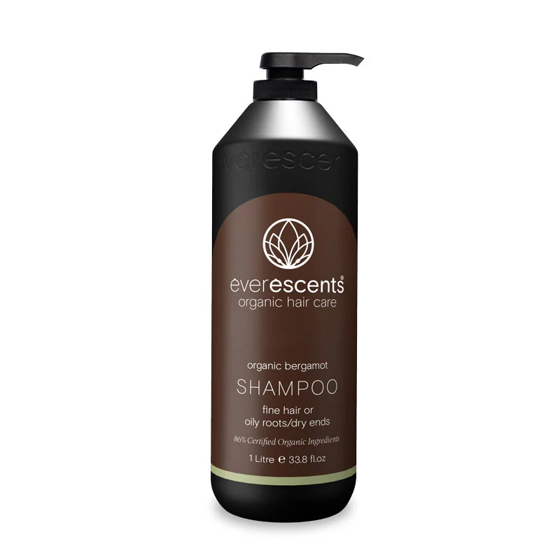 EverEscents Organic Bergamot Shampoo 1litre