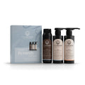 Everescents Organic Remedy Trio Pack featuring natural hair care products in a gift set bundle.