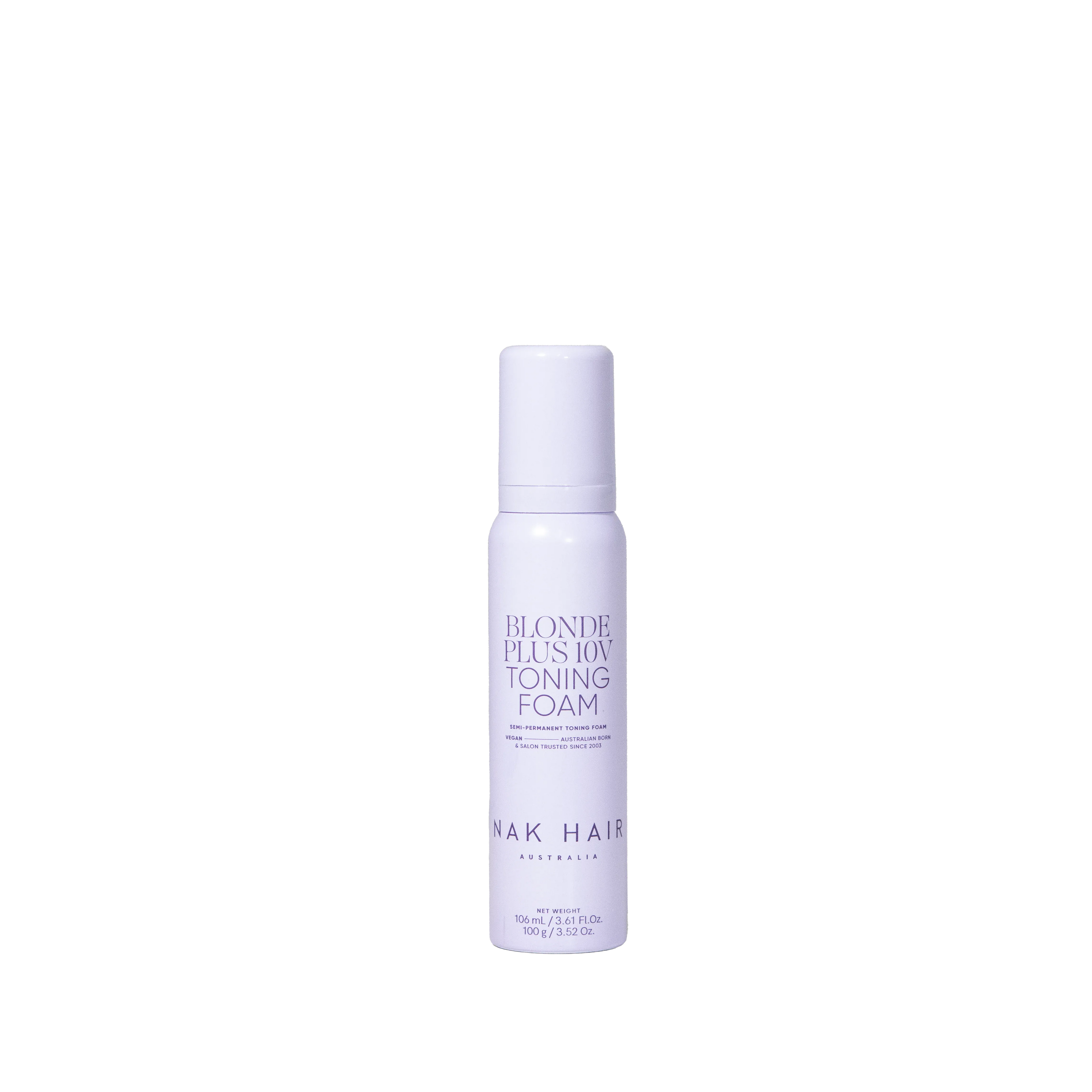 Nak simple Nak Signature Blonde Plus 10v Toning Foam 100g