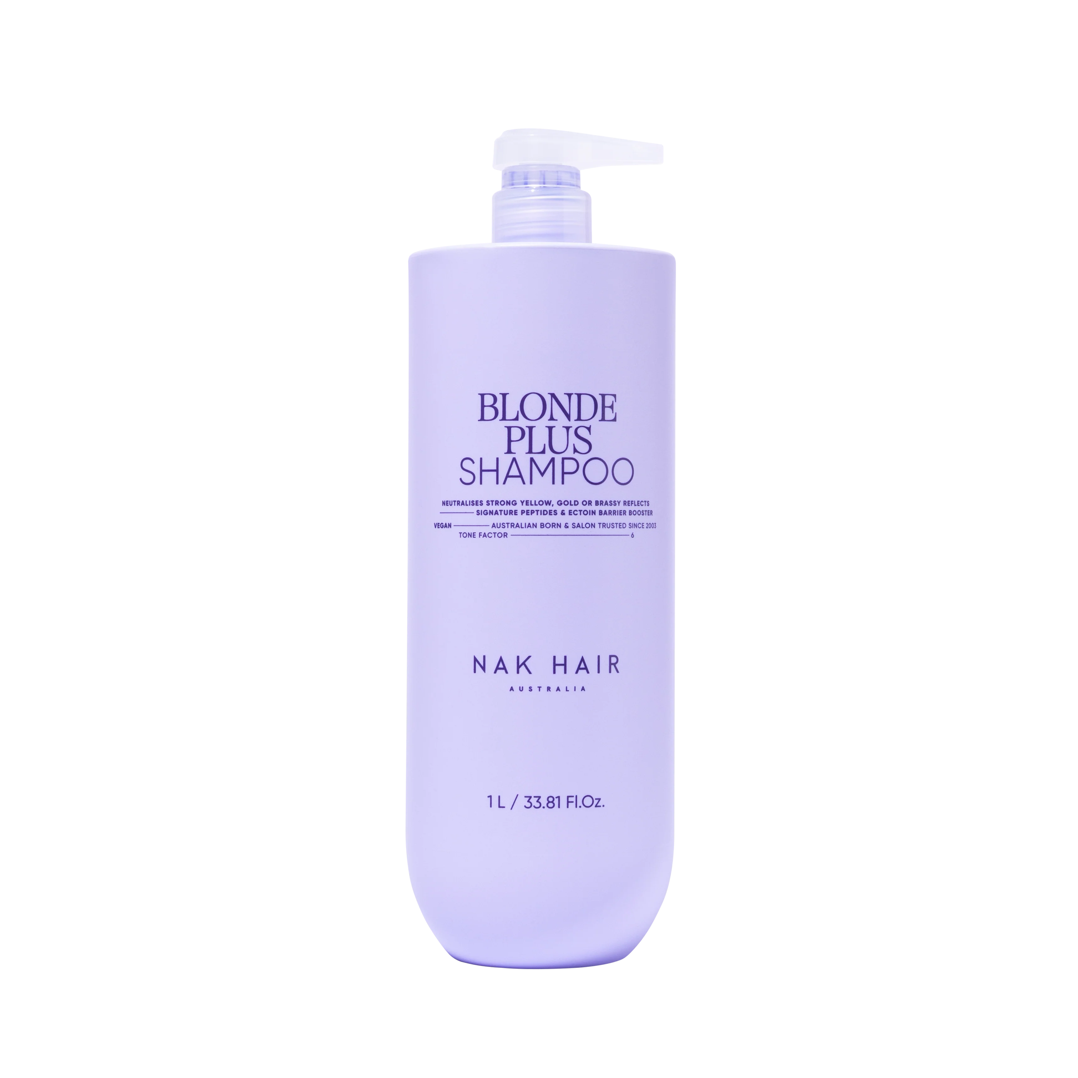 Nak Signature Blonde Plus Shampoo - 1 litre