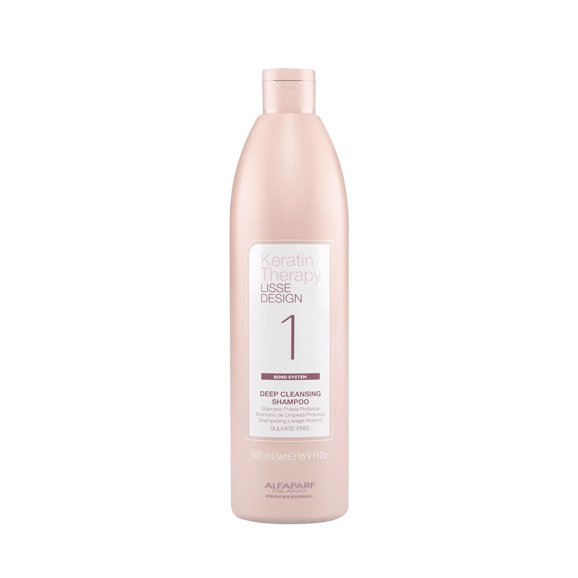 Alfaparf simple Alfaparf Keratin Therapy Lisse Design Deep Cleansing Shampoo 500ml