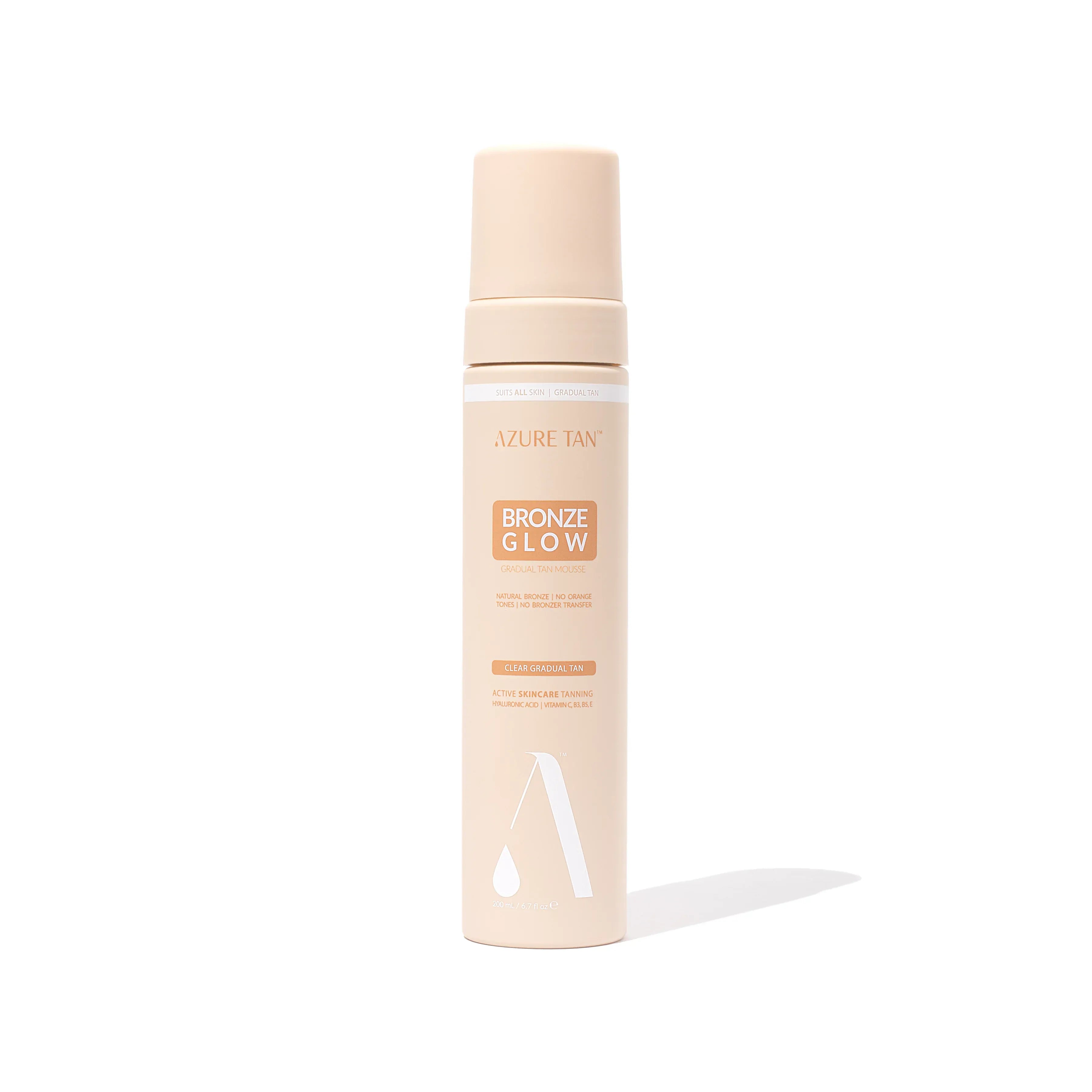 Azure Tan simple Azure Tan Self Tan Mousse - Bronze Glow - Light To Medium 200ml