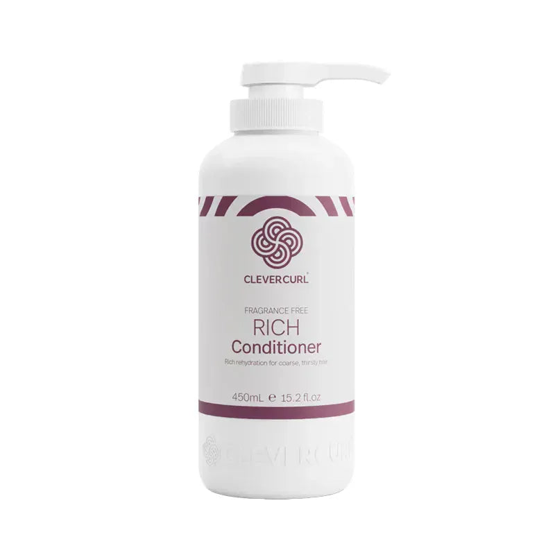 clever curl simple Clever Curl Rich Conditioner Fragrance Free - 450ml