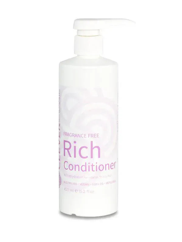clever curl simple Clever Curl Rich Conditioner Fragrance Free - 450ml