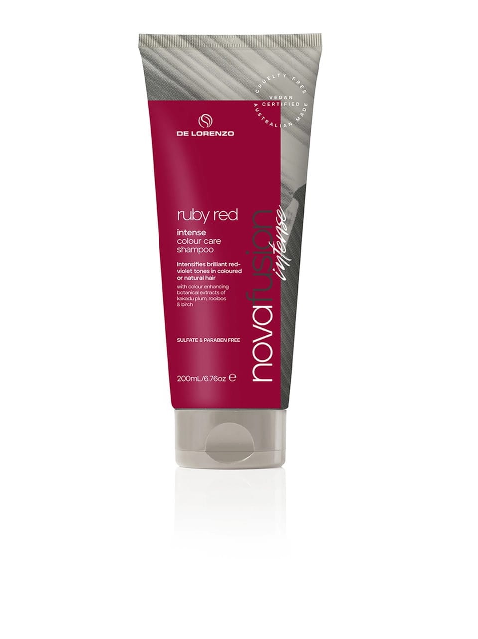 Delorenzo simple De Lorenzo - Novafusion -  Intense Ruby Red Shampoo 200ml