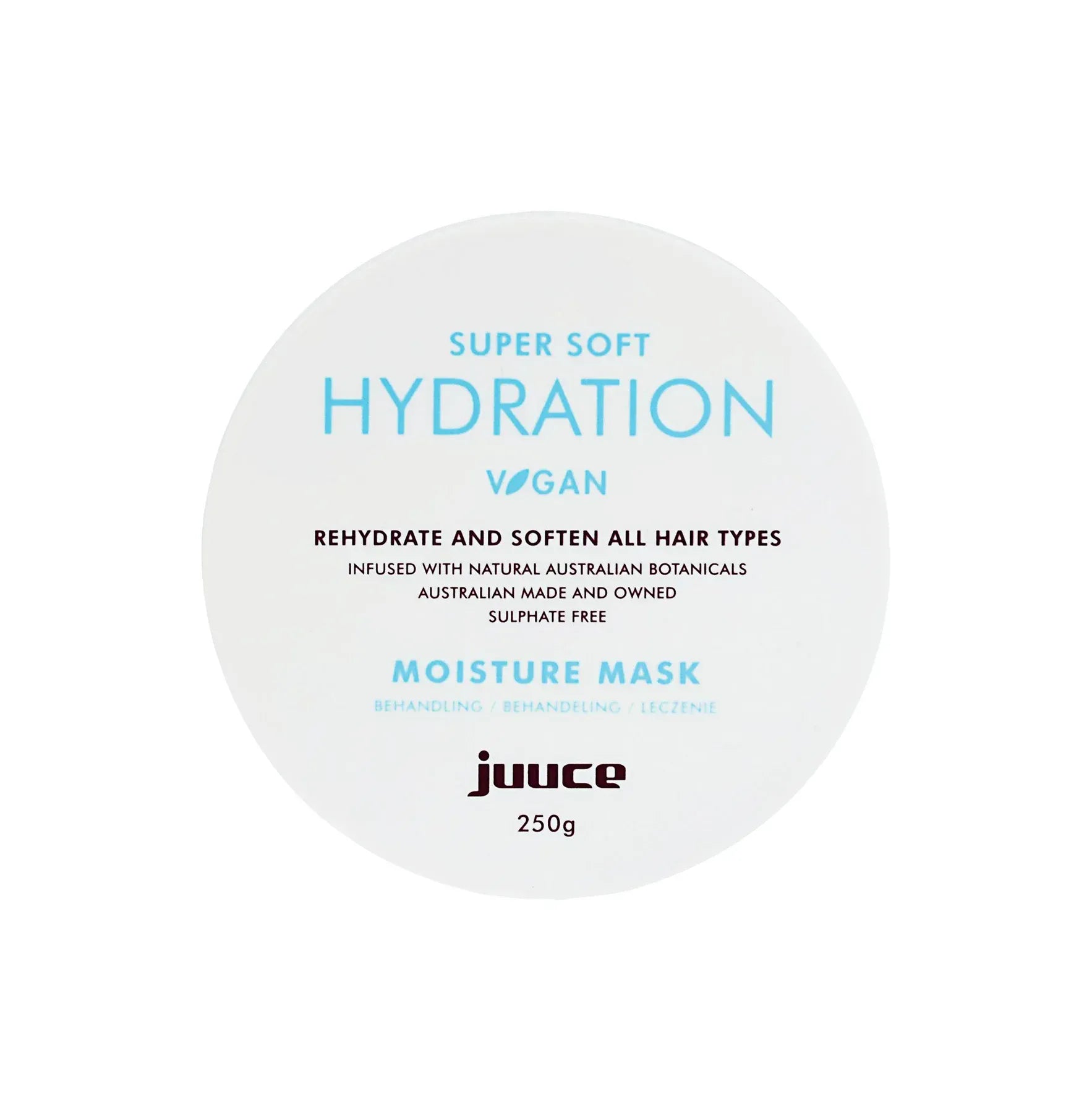 Juuce Moisturisers & Treatments Juuce Super Soft Hydration MoistureMask - 250 ml