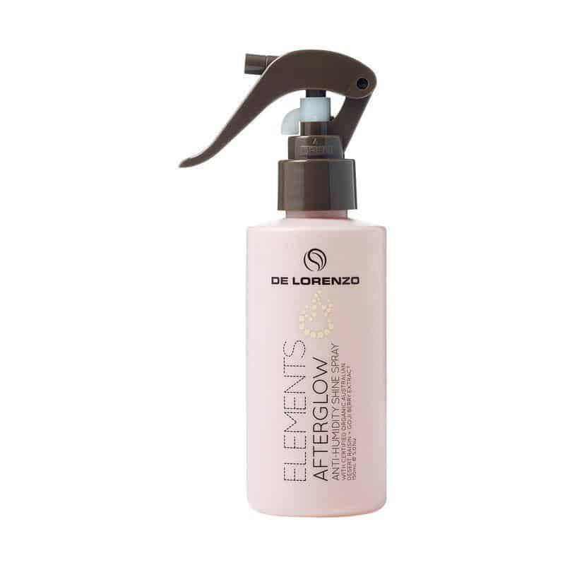 De Lorenzo Elements Afterglow 150ml bottle with a sleek design, showcasing the brand's signature style and product details.