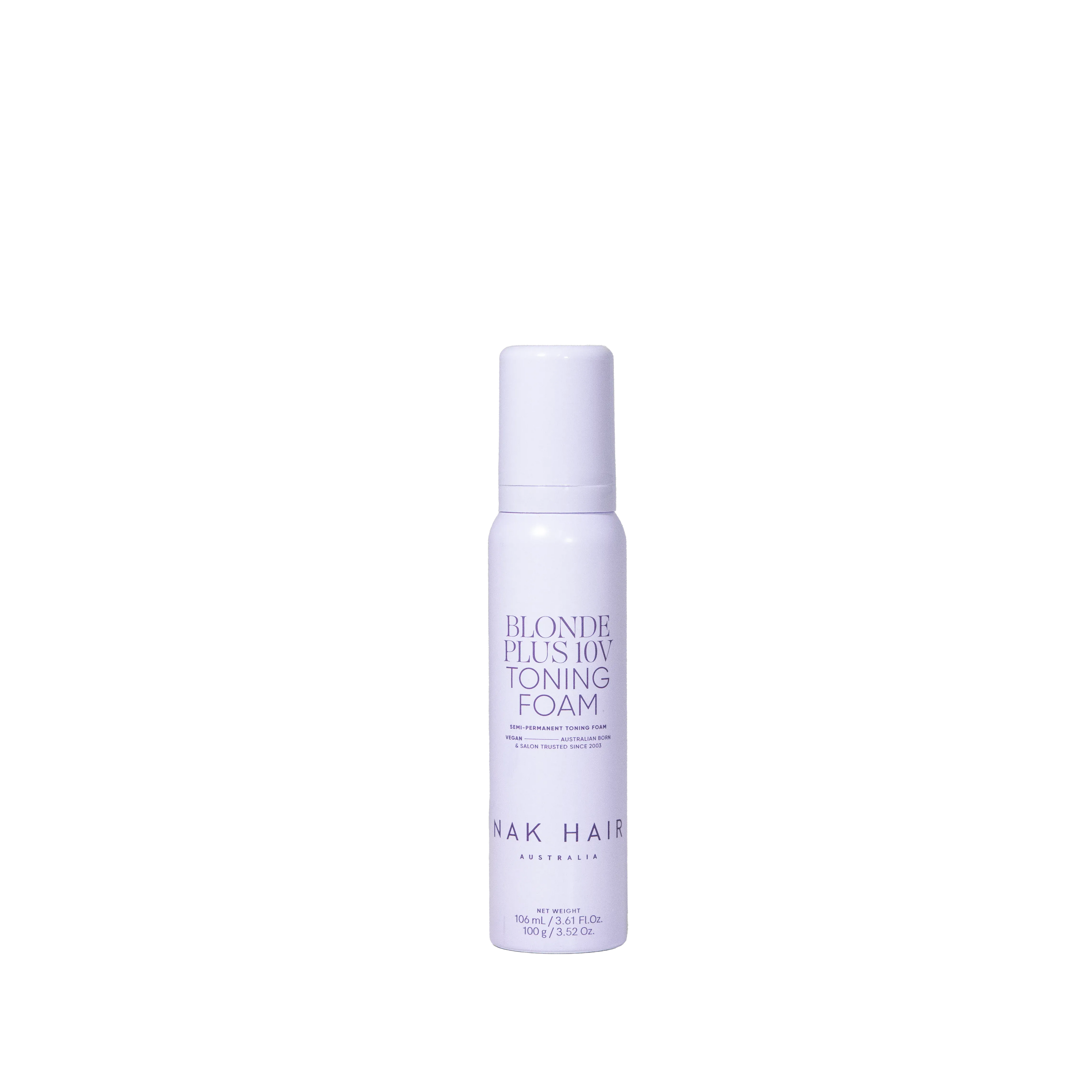 Nak simple Nak Signature Blonde Plus 10v Toning Foam 100g