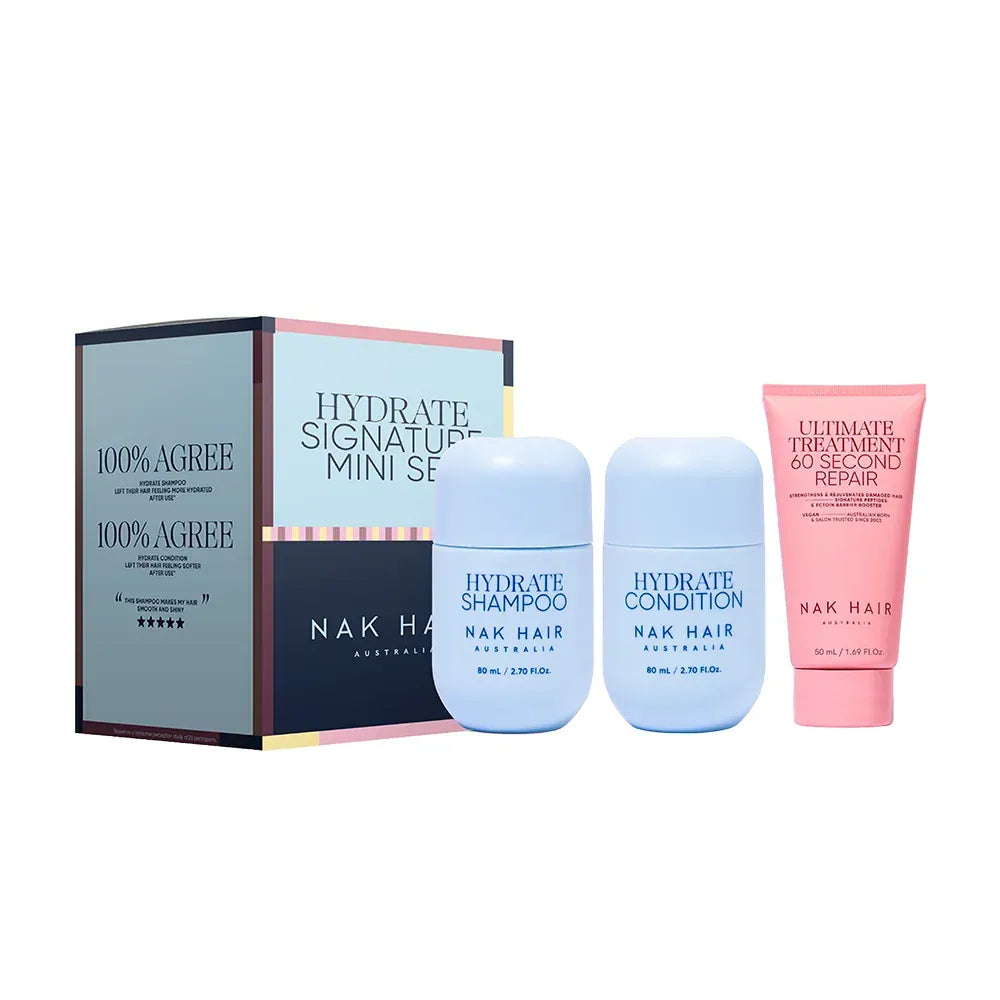 Nak Hair Bundle Nak Travel Trio - Hydrate