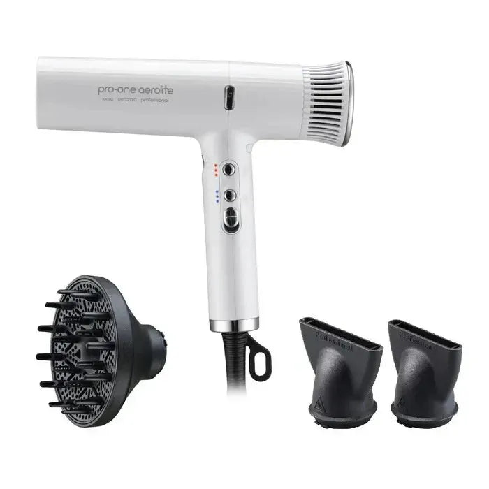 Pro-one Styling Products Share Pro-one Aerolite Hairdryer - White